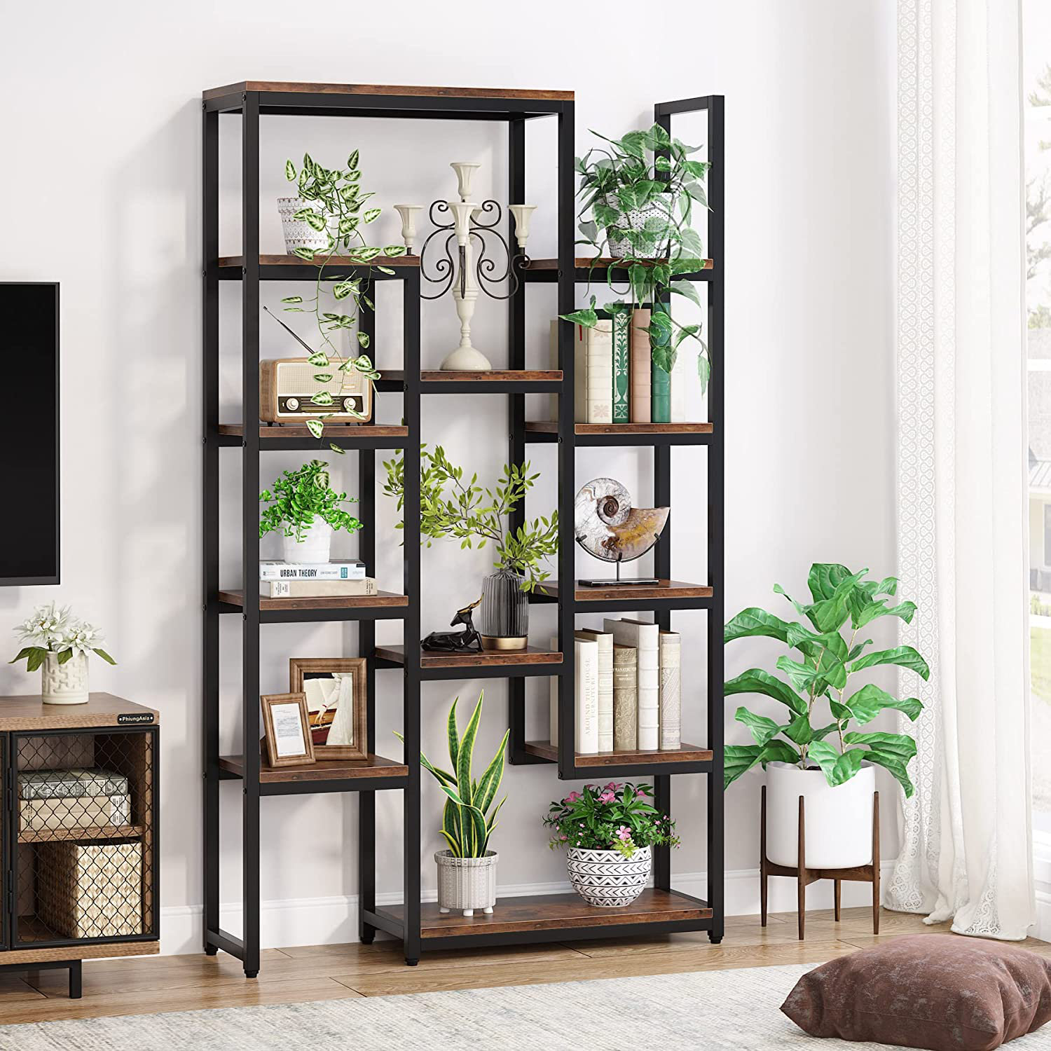 Wall bookshelves 23,62 inches long - Set of 4