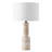 Khalid Travertine Table Lamp