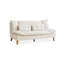 Causeuse-coussin en lin et coton blanc standard-2007720478