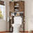 Eveleth 32.05" W Over-the-Toilet Storage Cabinet-1765205030