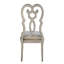 Chaises d'appoint Antique Champagne (ensemble de 2)