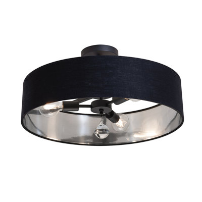 Luminaire suspendu simple à 3 lumières Woodvale
