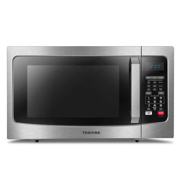 1.5 cu. ft. in Stainless Steel 1000 Watt Countertop Microwave Oven with Air  Fryer, Convection, Smart Sensor