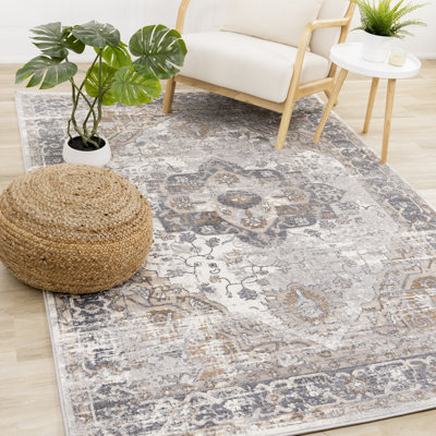 Brooklinn Oriental Power Loom Area Rug