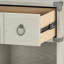 Compact Grey Nightstand With Charging And Shelf For Small Rooms Bedroom Display Space