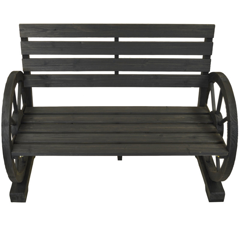 Stollings Solid Wood Outdoor Bench