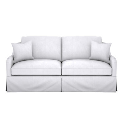 Fisher Waterfall Skirt Bench Seat Mid Sofa