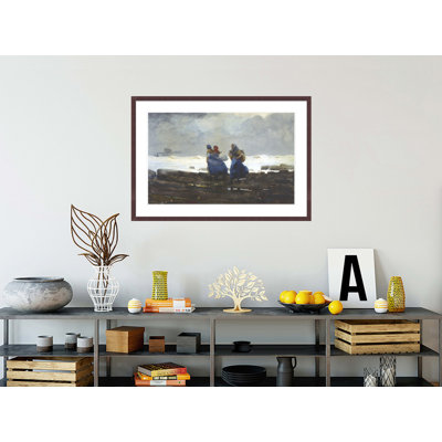 «Fishwives» par Winslow Homer, impression giclée sur cadre