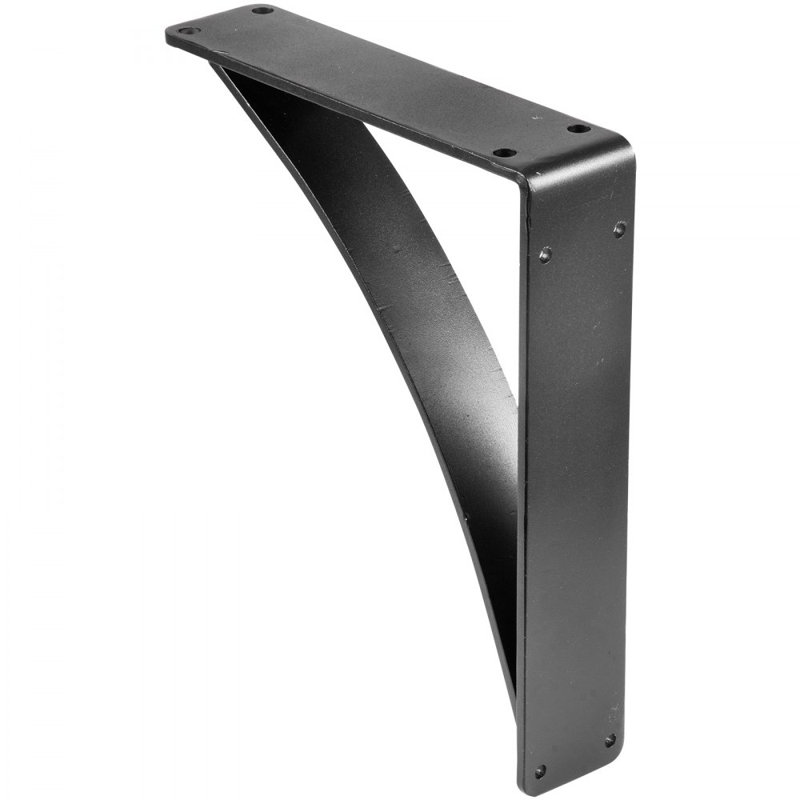 Support de tablette robuste, paquet de 2, support de tablette flottant 9 x 12 x 4 po, charge de 450 lb, atelier de garage, support de tablette en acier soudé à la main