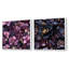 Montelimar - Ensemble de 2 collages floraux carrés-101848230-101848227
