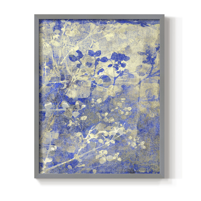 «Boundless I», reproduction encadrée - bois massif, Grey, 11" H x 9" W