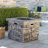 40,000 30" Fire Pit In Grey. For Outdoor Use. Up Your Garden And Patio Nights Propane Transform Backyard Into A Cozy