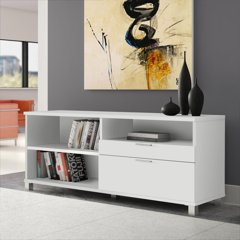 Operle 2 - 72W Credenza with 2 Drawers, White