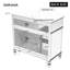  Meuble-lavabo 36 po avec lavabo et tiroirs 36 po-611235368