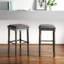 Tabourets de bar en bois Arnhem, ensemble de 2-1970200029-1970200026