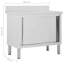 Biram Metal Kitchen Island