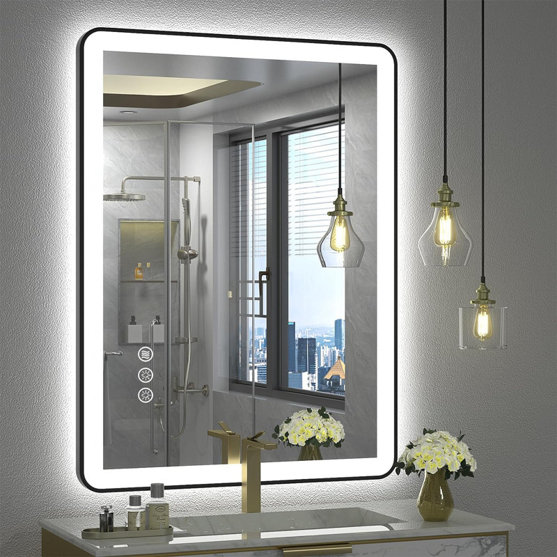 Keyaira Metal Rectangle Mirror