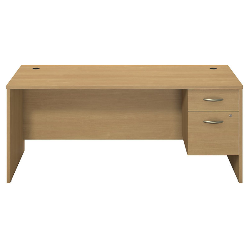 Bureau Series C, Chêne clair, H 30 po x l 66 po x P 30 po