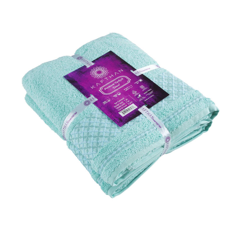 Serviettes de bain KAFTHAN, Turquoise