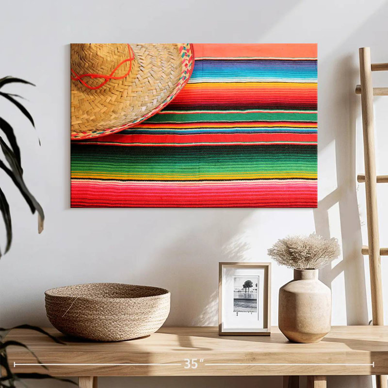 Poncho et sombrero Vanna, H 16 po x l 24 po