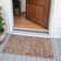 Machine Washable Indoor/Outdoor Xhevrie Terracotta Rug