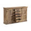 Buffet en bois massif 69 po 2 portes 2 portes