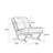 Vintage Single Leisure Chair with Unique Design.-2143711580