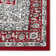 Mountview Oriental Red/Gray Area Rug