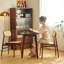Oak Round Solid Wood Dining Table