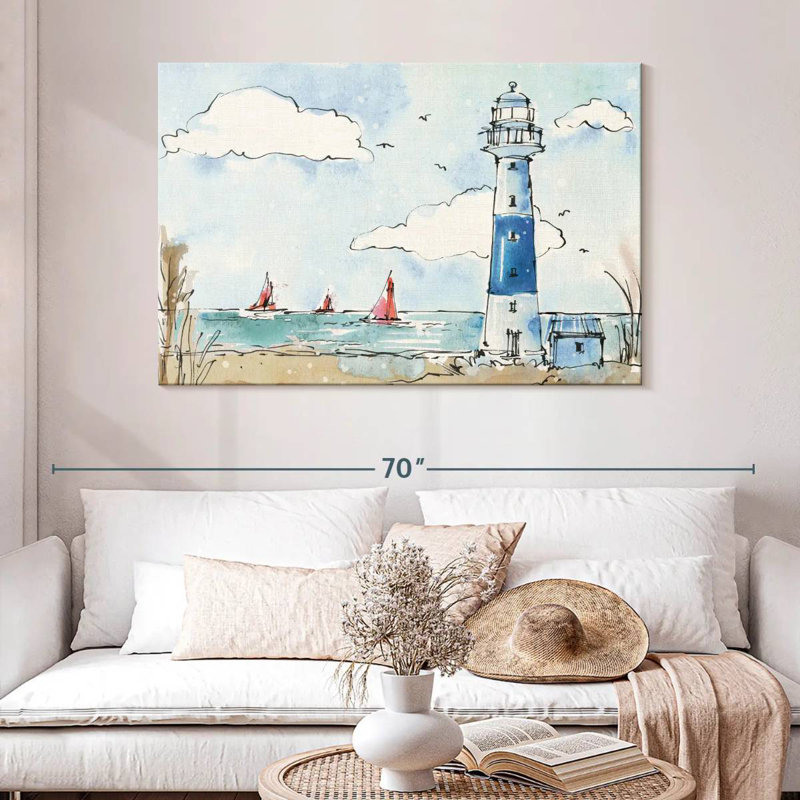 Aletra Coastal Life IV, H 32 po x l 48 po