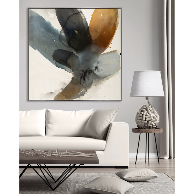 Stargazer Print, White Framed, 50" H x 50" W