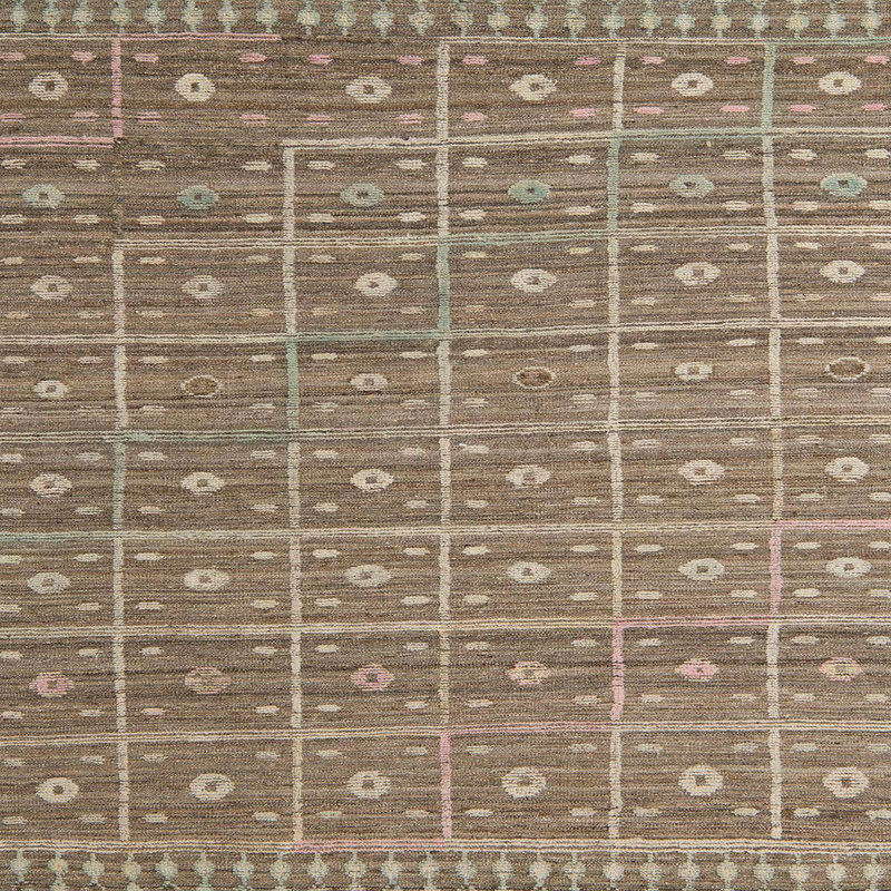 Tapis abstrait moderne 5180, Carré 3 pi