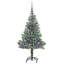 Artificial Christmas Tree Snow Flocked with LED Light-1745651781