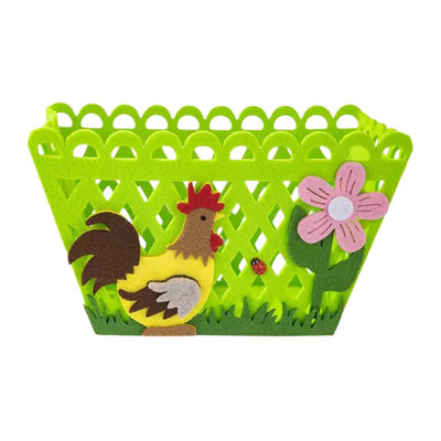 Easter Felts Baskets Candy Baskets Decorative Storage Boxes For Easter Eggs