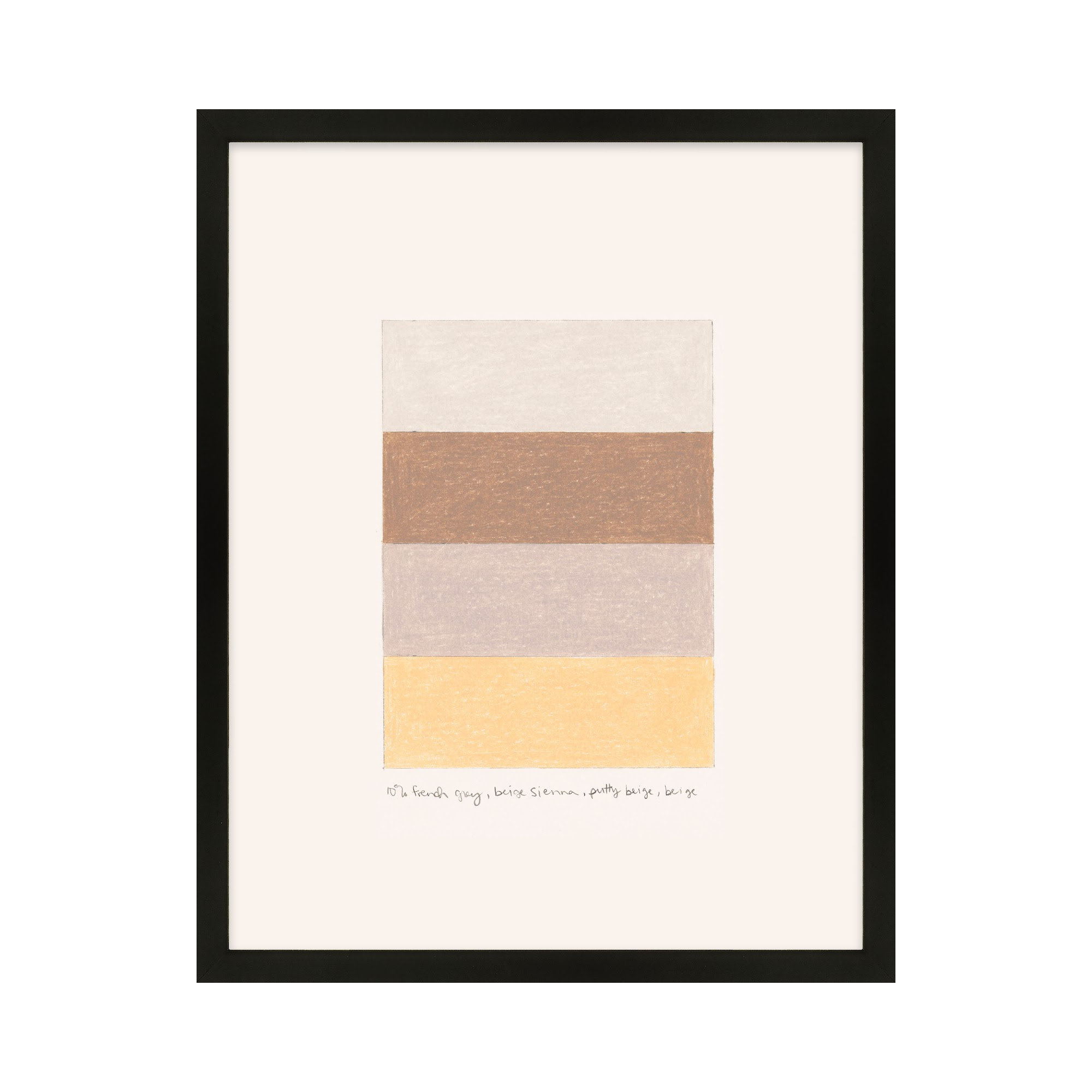Stacks by Beth James, Black Framed, 20" H x 16" W x 1.25" D