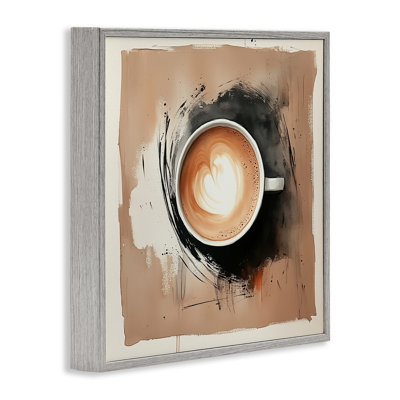 «Modern Coffee Love», estampe numérique, design par Annabelle Hall