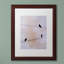 «Bird on Wire White» par Waldos, impression sur toile encadrée-19530630-19530631-69121926