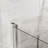 34"X 72" Bifold Frameless Glass Shower Door 1/4 Inch Tempered Clear Glass Pivot Swing Shower Panel, Foldable-123810703