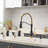 Fapully Pull Down Touchless Kitchen Faucet