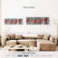 Cardinal Birds - 3 pièces sur toile tendue-92828315