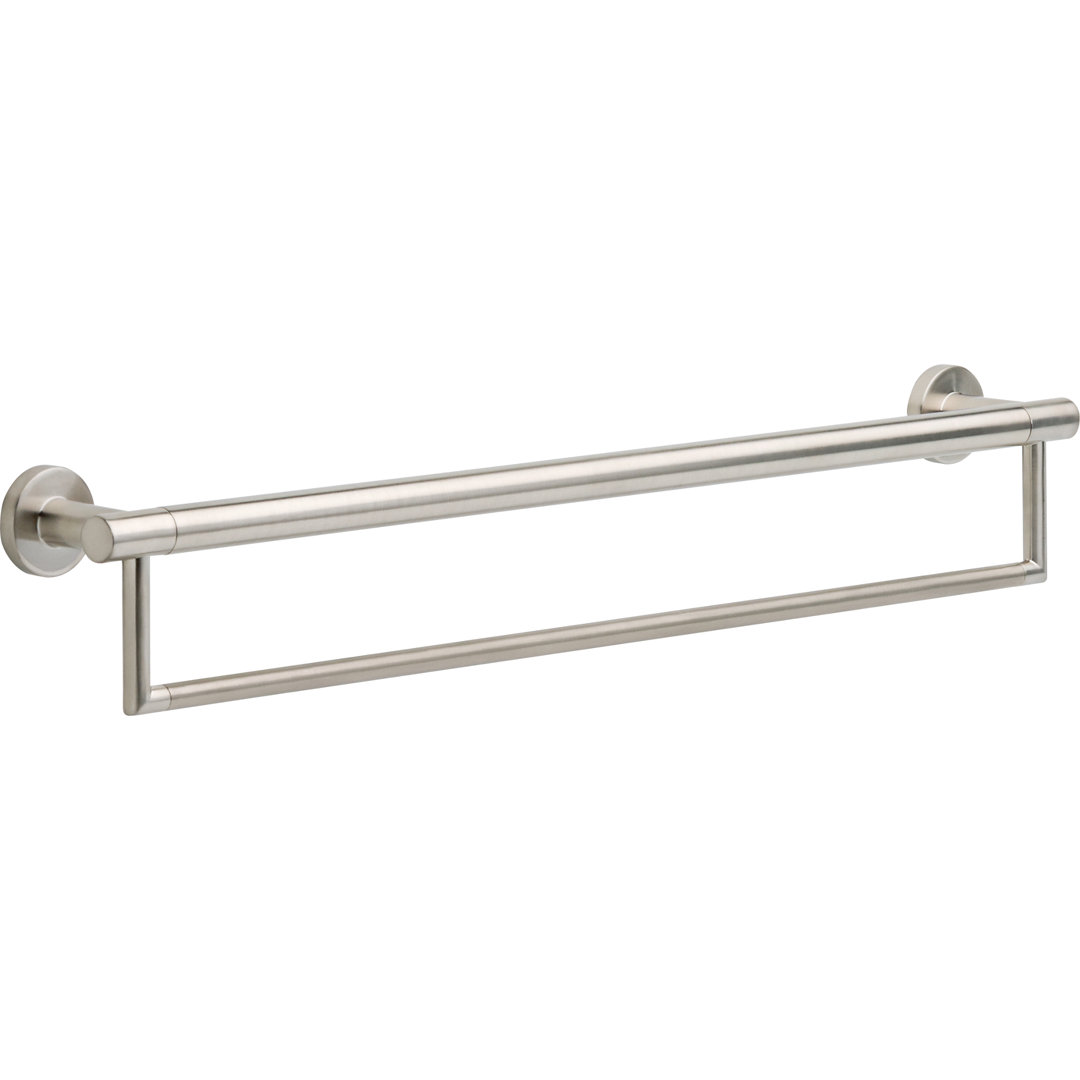 Bath Safety 24" Wall Mounted Towel Bar Delta 