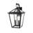 Leandra Outdoor Wall Sconce in Black-764797811