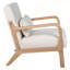 Fauteuil Mid-Century moderne avec coussin lombaire amovible-389788051-389788045