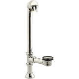 Clearflo Leg Tub Drain with Overflow