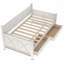 Rustic Style Daybed, Bed Frame With 2 Drawers-56575215