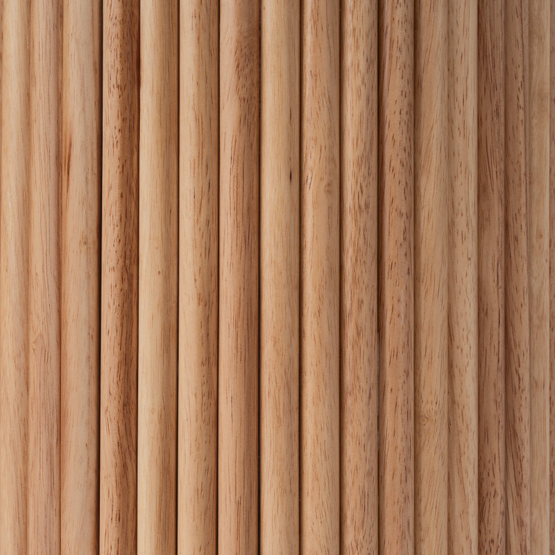 Table de bout ronde 22 po Ansel, Naturel