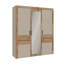 3 Door Manufactured Wood Wardrobe