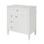 Meuble-lavabo avec rangement, tablette réglable, panneau de fibres à densité moyenne et bois d'hévéa, cloisons amovibles-1266079310-1266079320-1266079311