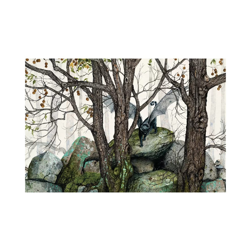 The Wild by Maggie Vandewalle - Wrapped Canvas Painting, 66.04 cm H x 45.72 cm W x 1.91 cm D