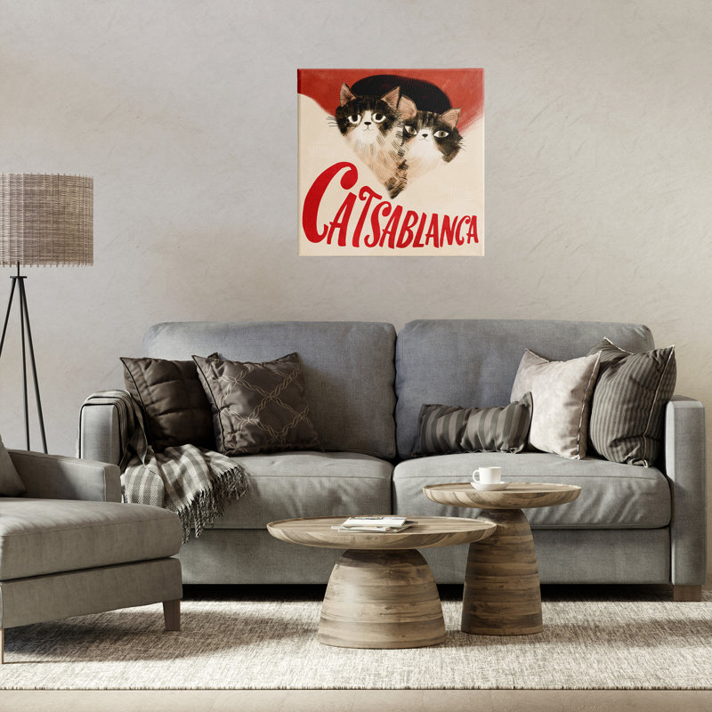 Cats Casablanca, H 17 po x l 17 po